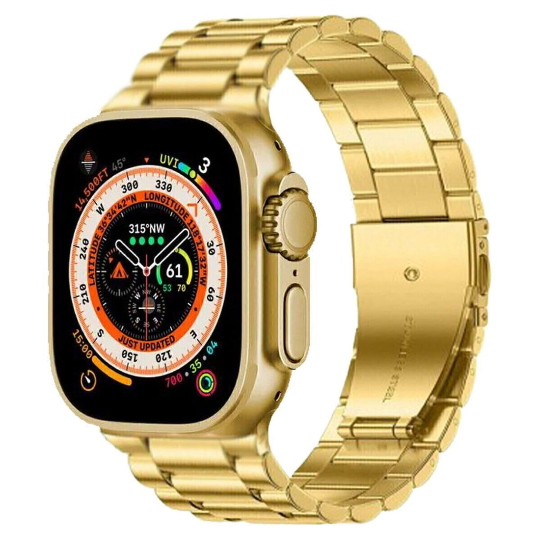 HK 9Ultra Smart Watch Gold Edition